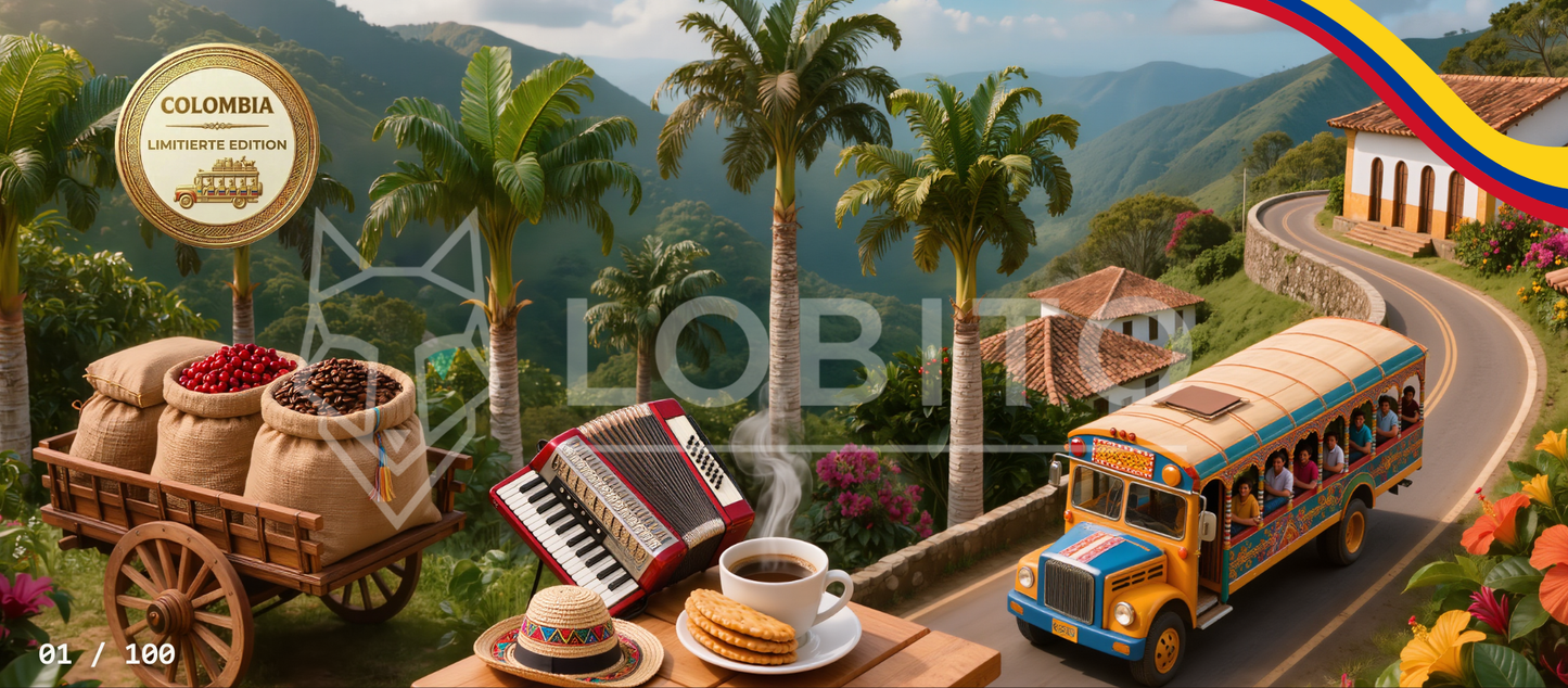 KOLUMBIEN TASSE / LIMITIERTE EDITION /NUR 100 STÜCK