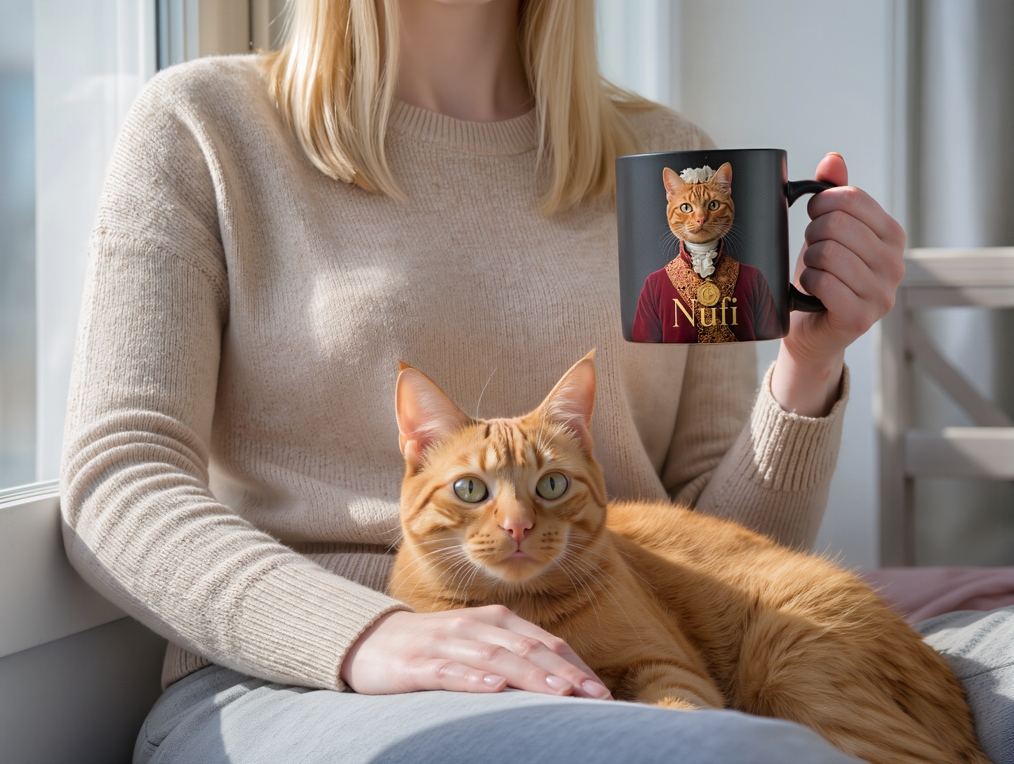 BEISPIEL PERSONALISIERTE TASSE - INDIVIDUELLES DESIGN 11oz